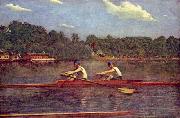 Thomas Eakins The Biglen Brothers Racing painting